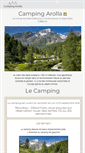 Mobile Screenshot of camping-arolla.com